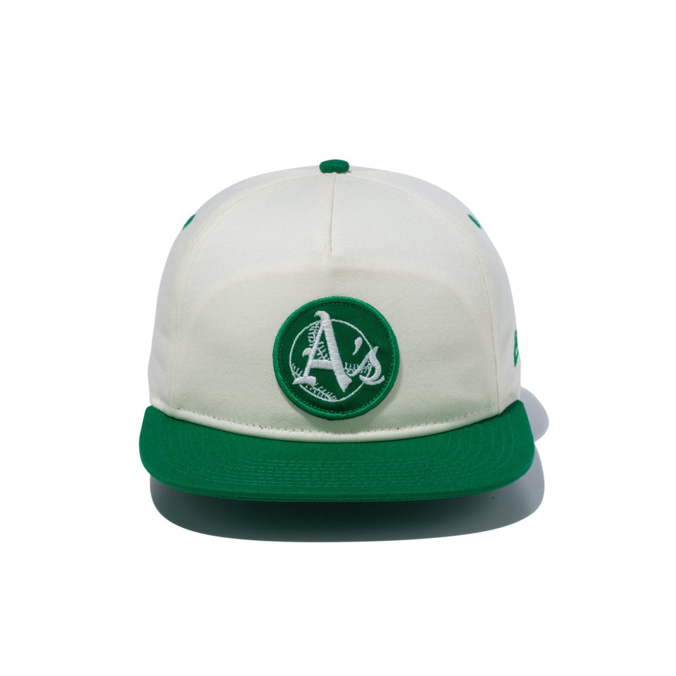 The Golfer Patch Wappen クーパーズタウン オークランド・アスレチックス ワッペン クロームホワイト グリーンバイザー - 13750567-OSFM | NEW ERA ニューエラ公式オンラインストア