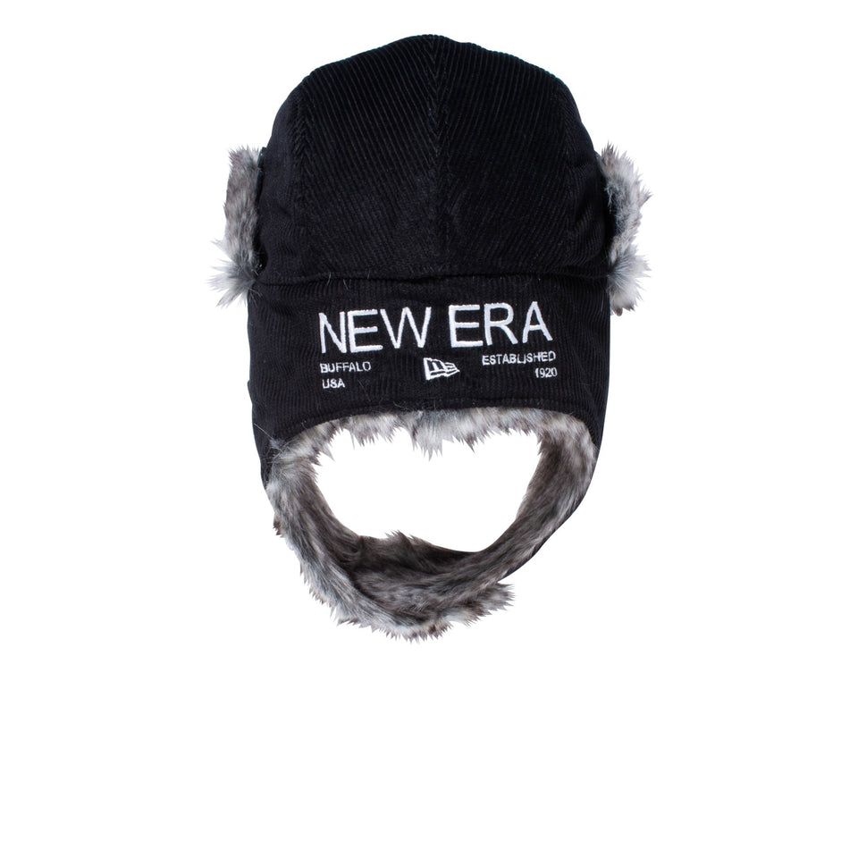 Mサイズ トラッパー The Trapper NEW ERA ロゴ ブラック