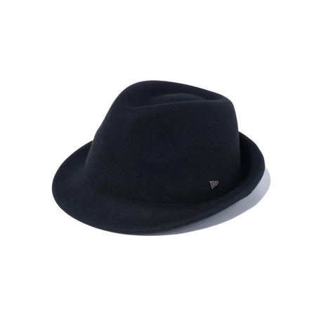 【未使用】NEW ERA ハット フェドーラ ウール メタルピン ブラック XL the-trilby-12018888-m-new-era-