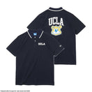 【ゴルフ】 半袖 ポロシャツ UCLA スクリプトロゴ JOE ジョー ネイビー - 13529142-S | NEW ERA ニューエラ公式オンラインストア