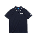 【ゴルフ】 半袖 ポロシャツ UCLA スクリプトロゴ JOE ジョー ネイビー - 13529142-S | NEW ERA ニューエラ公式オンラインストア
