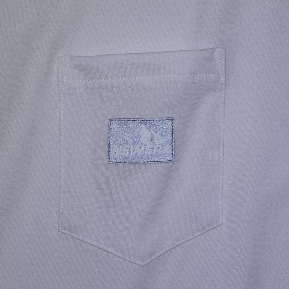 半袖 USコットン ポケット Tシャツ NEW ERA Outdoor Gear Label ホワイト レギュラーフィット 【ニューエラアウトドア】 - 13516318-S | NEW ERA ニューエラ公式オンラインストア