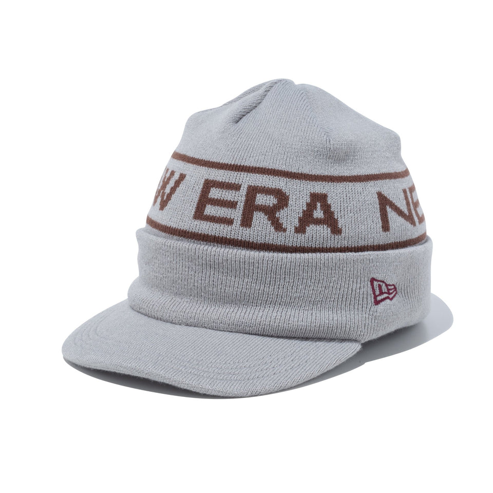 【ゴルフ】 バイザーニット Visor Knit ライトグレー × マルーン - 13762897-OSFM | NEW ERA ニューエラ公式オンラインストア