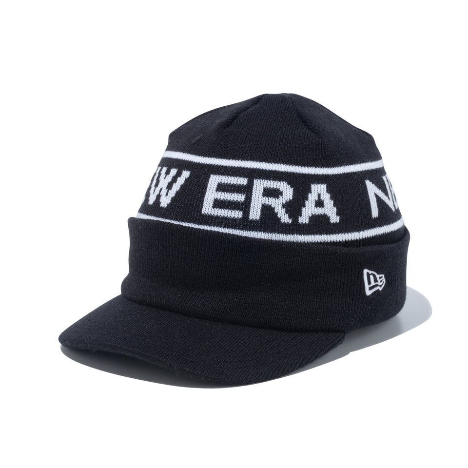 【ゴルフ】 バイザーニット Visor Knit ブラック × ホワイト - 13762898-OSFM | NEW ERA ニューエラ公式オンラインストア