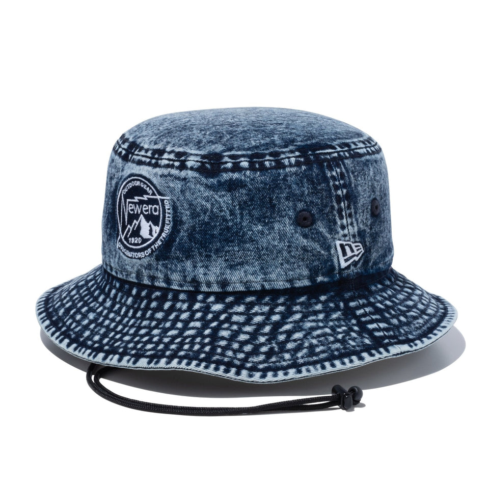 アドベンチャーライト WA.CLOTH DENIM Mountain Circle Logo ウォッシュドデニム 【ニューエラアウトドア】 - 13516213-SM | NEW ERA ニューエラ公式オンラインストア