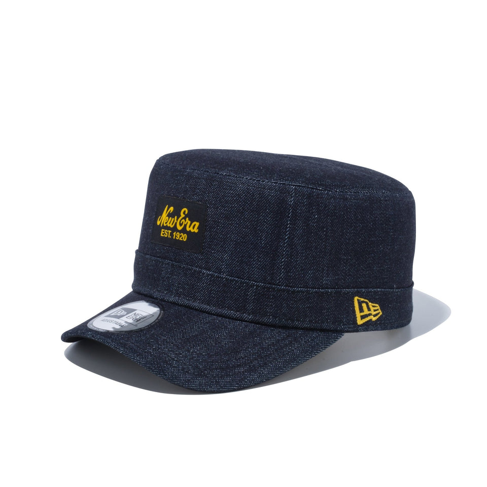 WM-01 アジャスタブル ジャパンデニム New Era ウーブンパッチ - 12540362-OSFM | NEW ERA ニューエラ公式オンラインストア