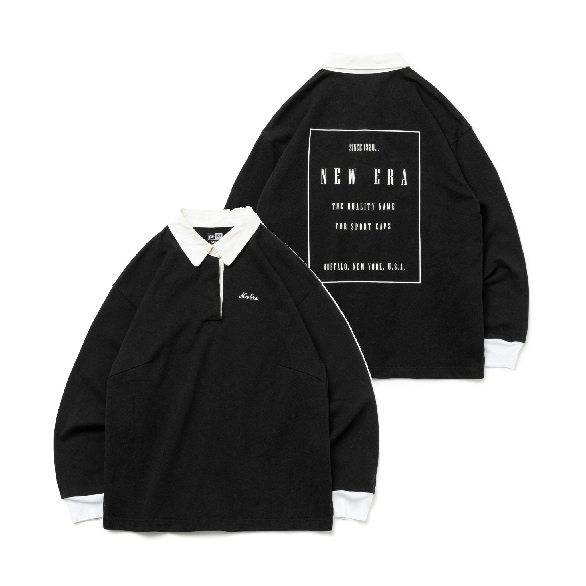 NEWERA GOLF レディース ラグビーシャツ ネイビー Mサイズ