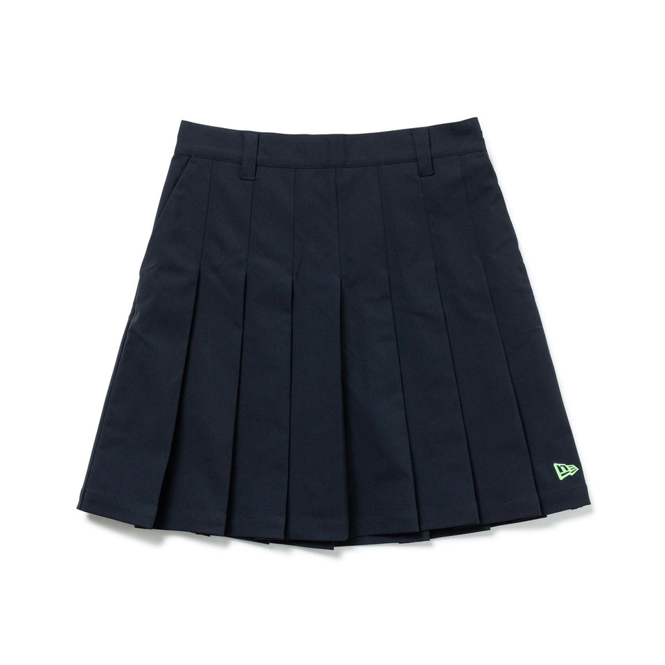 【ゴルフ】 Women's プリーツスカート ネイビー × ネオングリーン - 14109000-S | NEW ERA ニューエラ公式オンラインストア