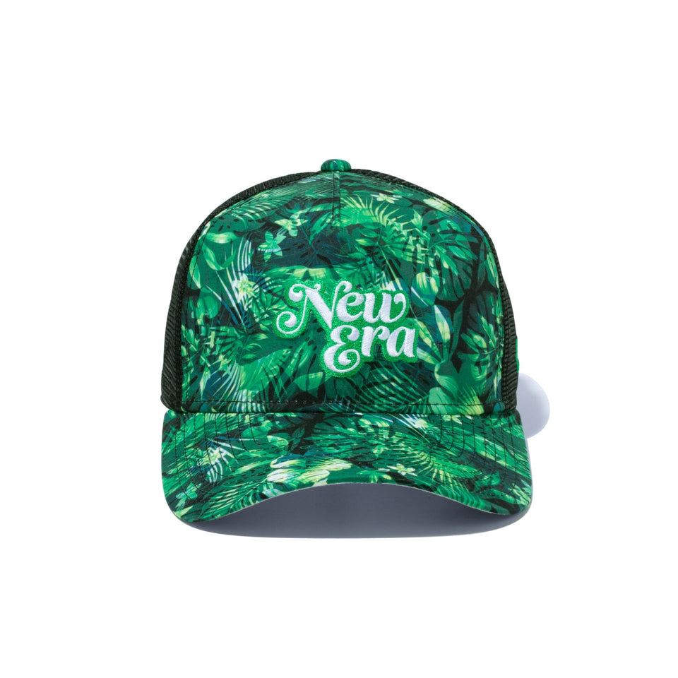 【ゴルフ】WOMEN'S 9FORTY A-Frame トラッカー ロングバイザー Botanical グリーンボタニカル - 13517809-OSFM | NEW ERA ニューエラ公式オンラインストア