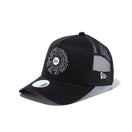 【ゴルフ】WOMEN'S 9FORTY A-Frame トラッカー ロングバイザー Circle OOTTF ブラック - 13517813-OSFM | NEW ERA ニューエラ公式オンラインストア