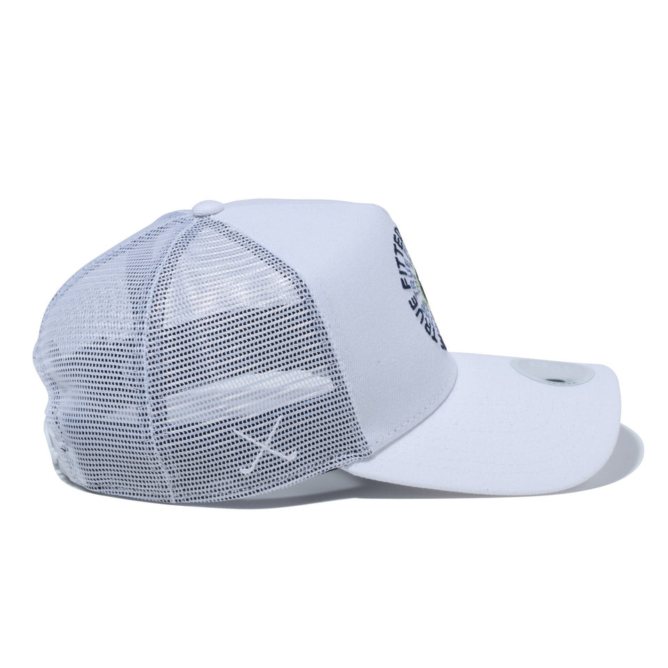 【ゴルフ】 Women's 9FORTY A-Frame トラッカー ロングバイザー Circle OOTTF ホワイト - 14109114-OSFM | NEW ERA ニューエラ公式オンラインストア
