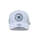 【ゴルフ】 Women's 9FORTY A-Frame トラッカー ロングバイザー Circle OOTTF ホワイト - 14109114-OSFM | NEW ERA ニューエラ公式オンラインストア