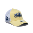 【ゴルフ】WOMEN'S 9FORTY A-Frame トラッカー ロングバイザー Los Angels Dodgers イエロー - 13517810-OSFM | NEW ERA ニューエラ公式オンラインストア