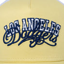 【ゴルフ】WOMEN'S 9FORTY A-Frame トラッカー ロングバイザー Los Angels Dodgers イエロー - 13517810-OSFM | NEW ERA ニューエラ公式オンラインストア