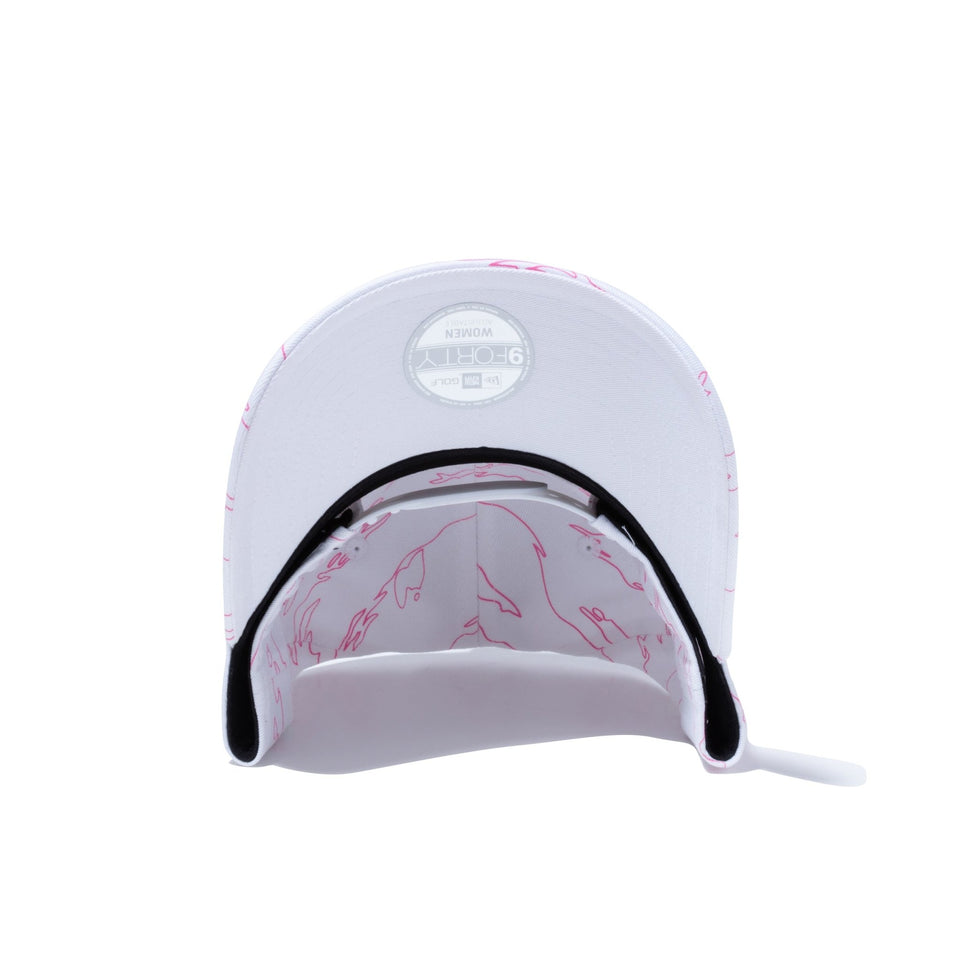 【ゴルフ】 Women's 9FORTY A-Frame タイガーストライプラインカモ NEW ERA ホワイトプリント - 13058986-OSFM | NEW ERA ニューエラ公式オンラインストア