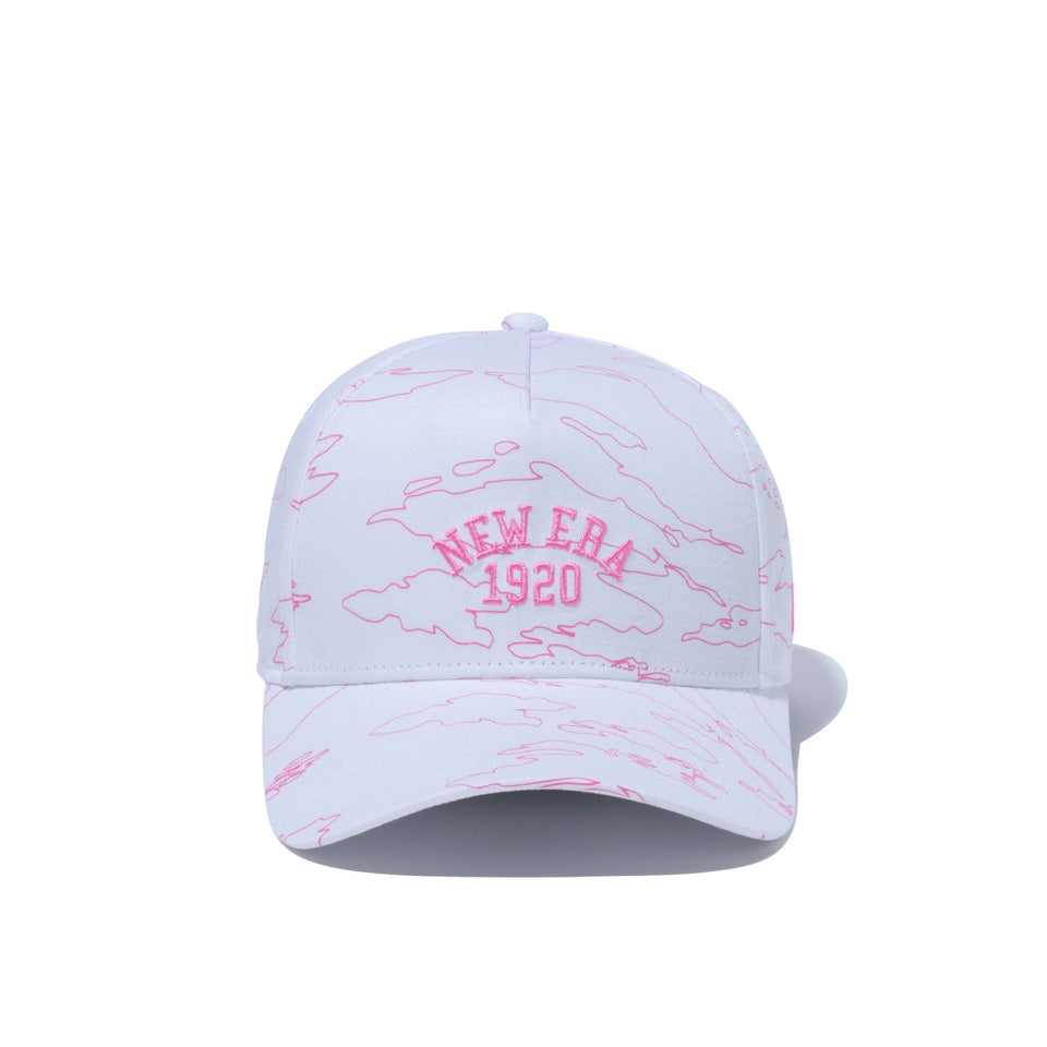 【ゴルフ】 Women's 9FORTY A-Frame タイガーストライプラインカモ NEW ERA ホワイトプリント - 13058986-OSFM | NEW ERA ニューエラ公式オンラインストア