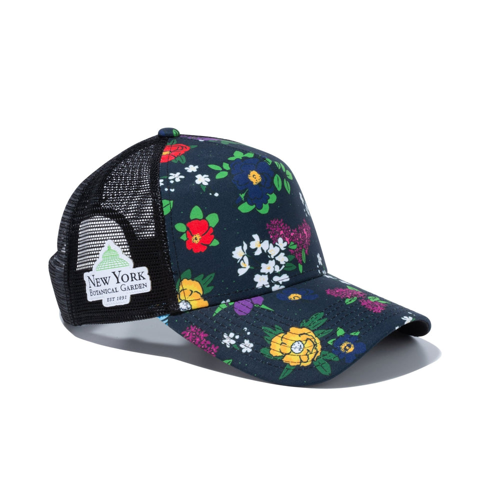 【ゴルフ】WOMEN'S 9FORTY A-Frame トラッカー New York Botanical Garden ブラック - 13534513-OSFM | NEW ERA ニューエラ公式オンラインストア