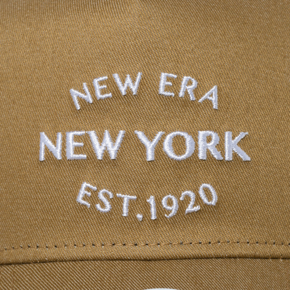 【ゴルフ】 WOMEN'S 9FORTY A-Frame ロングバイザー Sustainable Fabric ベージュ - 13762954-OSFM | NEW ERA ニューエラ公式オンラインストア