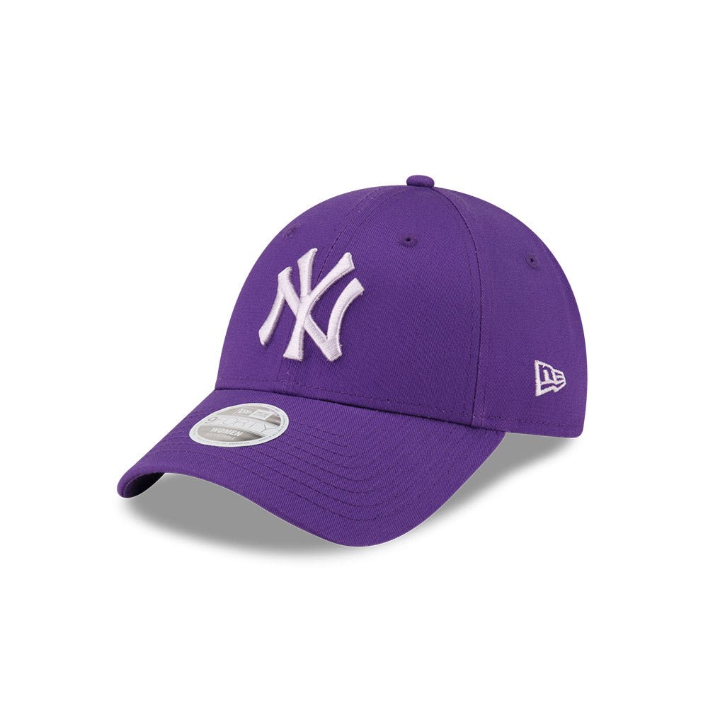 新品NEWERAニューエラWOMENパープルNY デコ キャップ