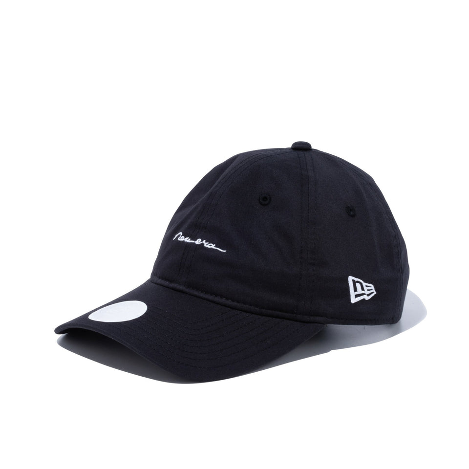 【ゴルフ】 Women's 9THIRTY CORDURA (made with COOLMAX fabric) コーデュラ ハンドリトゥンロゴ ブラック - 13058990-OSFM | NEW ERA ニューエラ公式オンラインストア