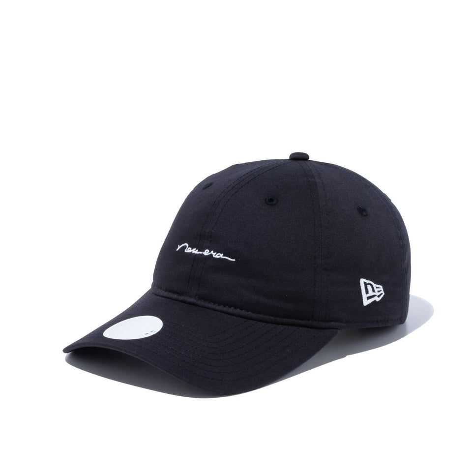 【ゴルフ】 Women's 9THIRTY CORDURA (made with COOLMAX fabric) コーデュラ ハンドリトゥンロゴ ブラック - 13058990-OSFM | NEW ERA ニューエラ公式オンラインストア