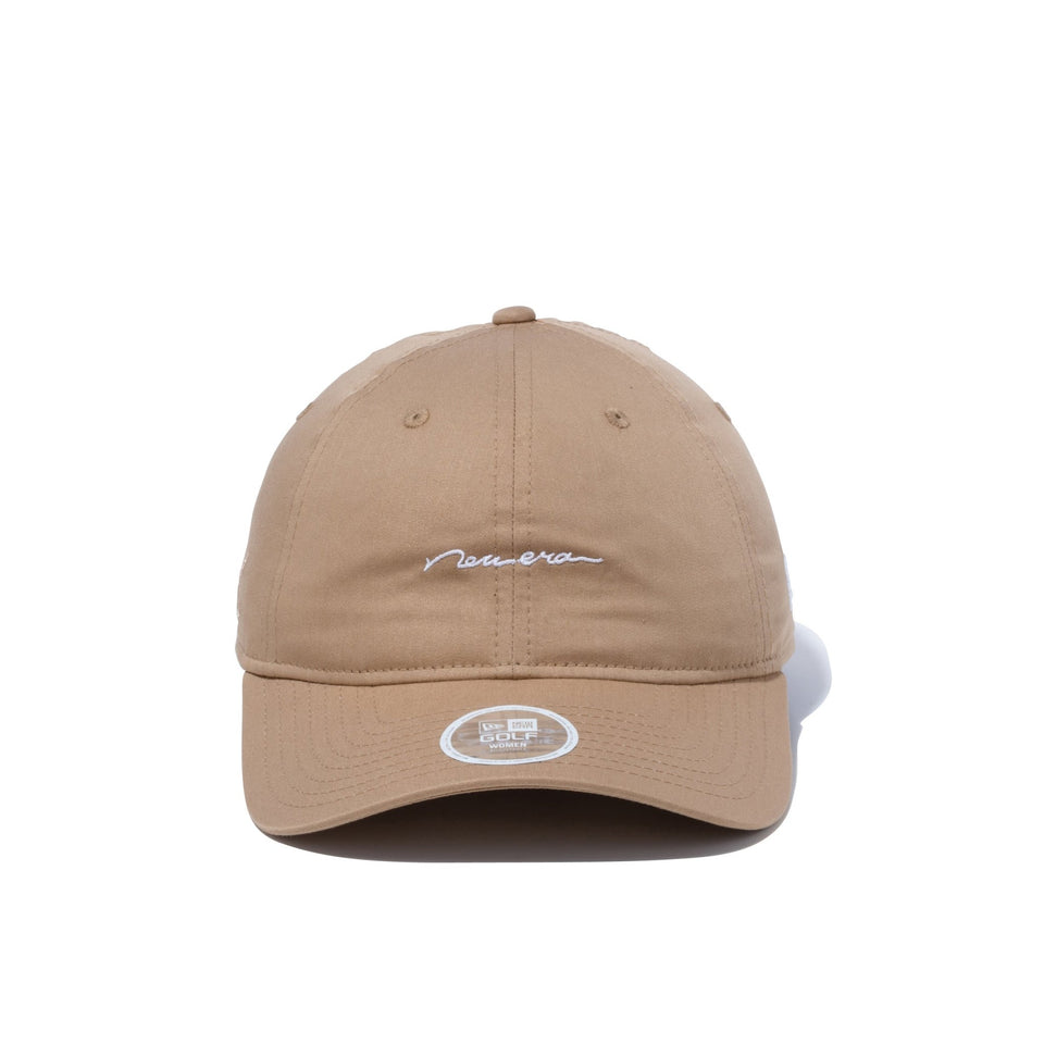 【ゴルフ】 Women's 9THIRTY CORDURA (made with COOLMAX fabric) コーデュラ ハンドリトゥンロゴ カーキ - 13058992-OSFM | NEW ERA ニューエラ公式オンラインストア