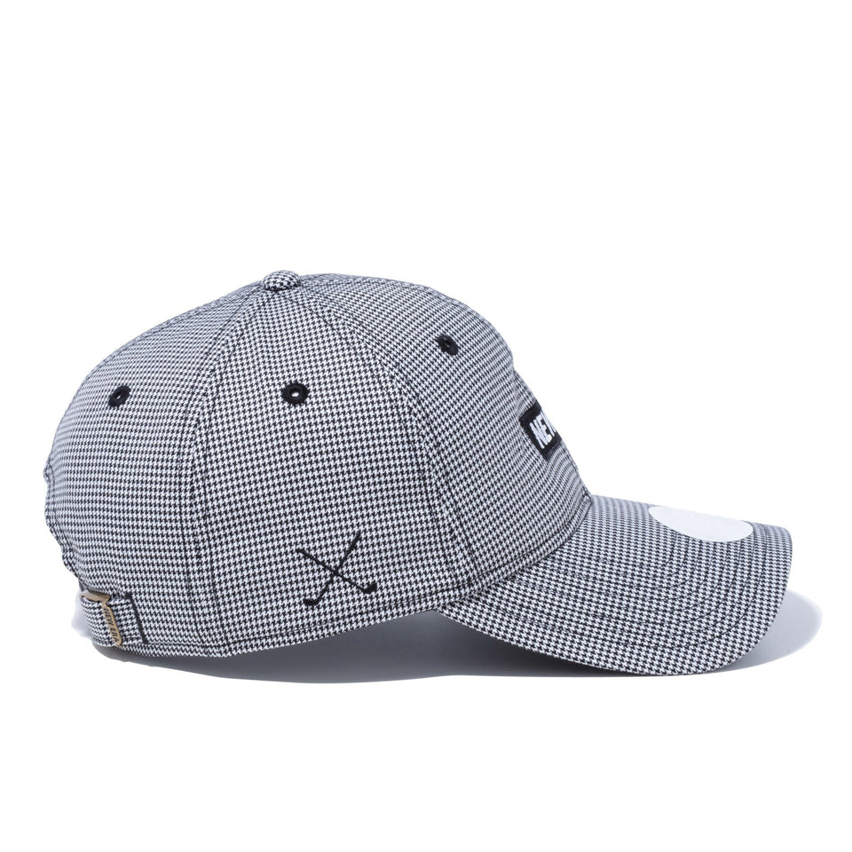 【ゴルフ】 Women's 9THIRTY ロングバイザー ハウンズトゥース NEW ERA グレー - 13058991-OSFM | NEW ERA ニューエラ公式オンラインストア