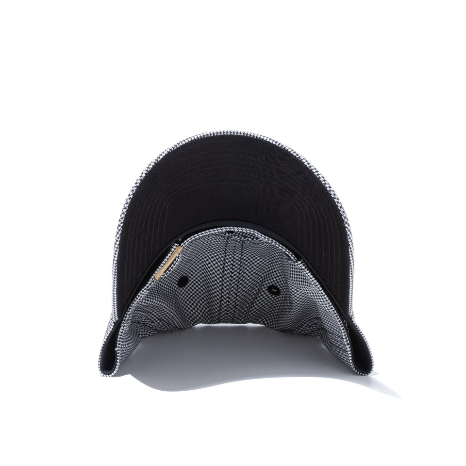 【ゴルフ】 Women's 9THIRTY ロングバイザー ハウンズトゥース NEW ERA グレー - 13058991-OSFM | NEW ERA ニューエラ公式オンラインストア