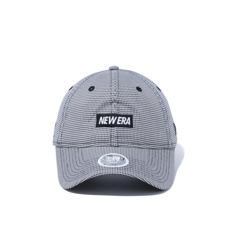 【ゴルフ】 Women's 9THIRTY ロングバイザー ハウンズトゥース NEW ERA グレー - 13058991-OSFM | NEW ERA ニューエラ公式オンラインストア