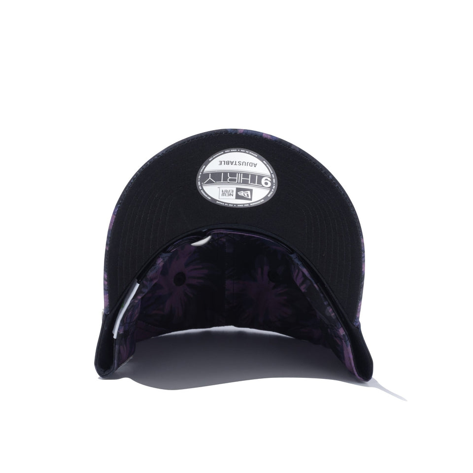 【ゴルフ】 WOMEN'S 9THIRTY ロングバイザー New York Botanical Garden ブラックプリント - 13763013-OSFM | NEW ERA ニューエラ公式オンラインストア