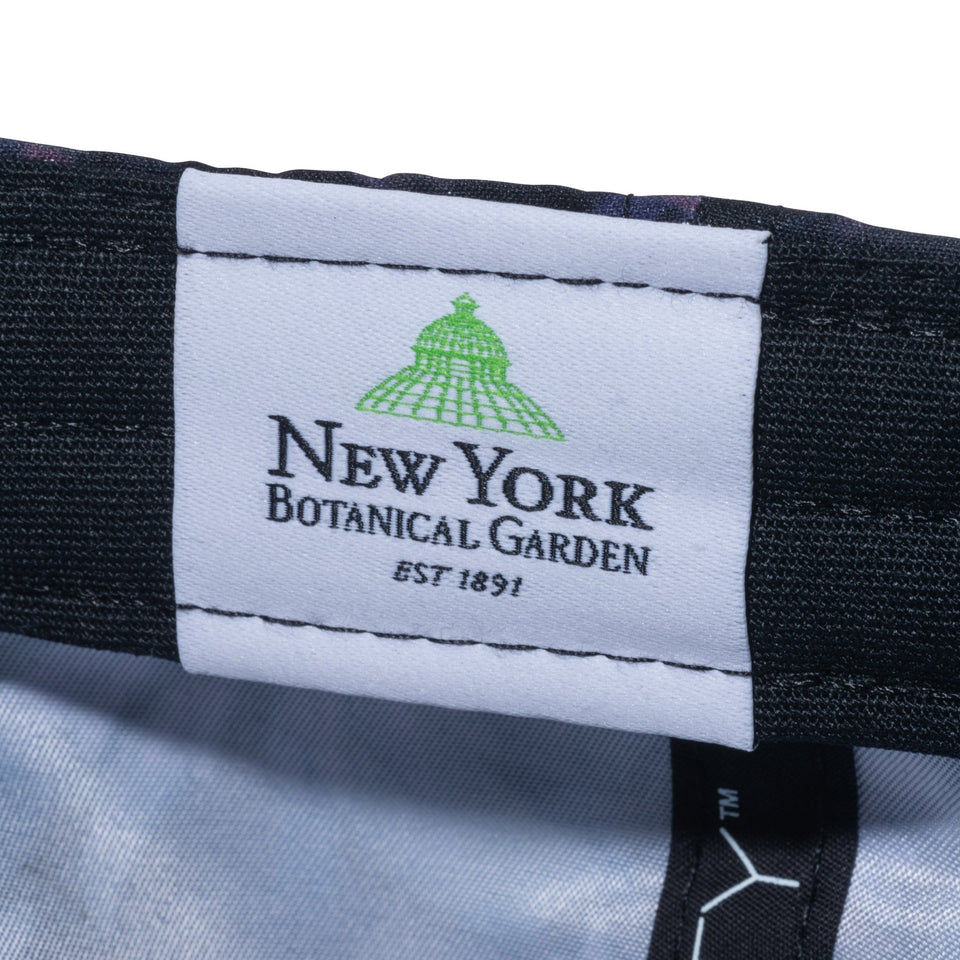 【ゴルフ】 WOMEN'S 9THIRTY ロングバイザー New York Botanical Garden ブラックプリント - 13763013-OSFM | NEW ERA ニューエラ公式オンラインストア