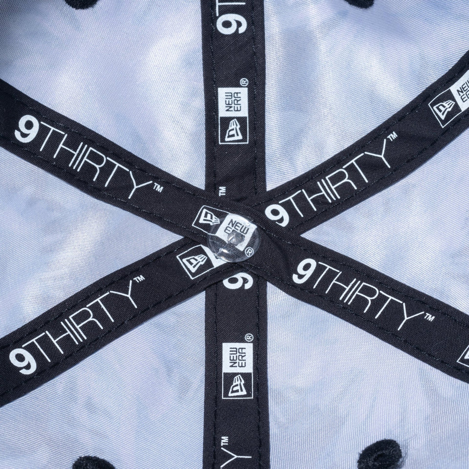 【ゴルフ】 WOMEN'S 9THIRTY ロングバイザー New York Botanical Garden ブラックプリント - 13763013-OSFM | NEW ERA ニューエラ公式オンラインストア
