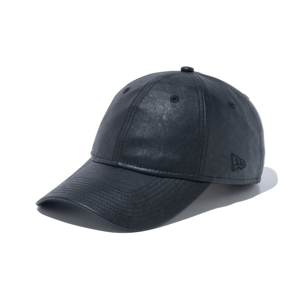 【ゴルフ】 WOMEN'S 9TWENTY ロングバイザー 紺野ゆり ブラックレザー - 13763029-OSFM | NEW ERA ニューエラ公式オンラインストア