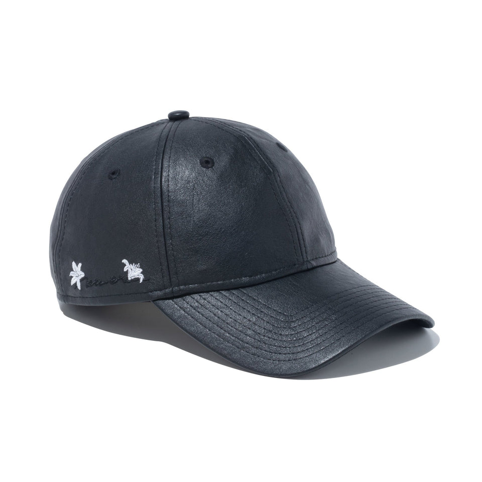 【ゴルフ】 WOMEN'S 9TWENTY ロングバイザー 紺野ゆり ブラックレザー - 13763029-OSFM | NEW ERA ニューエラ公式オンラインストア