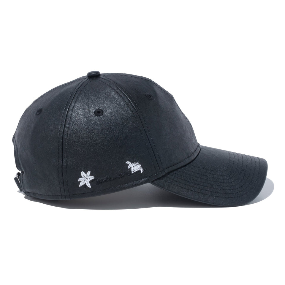【ゴルフ】 WOMEN'S 9TWENTY ロングバイザー 紺野ゆり ブラックレザー - 13763029-OSFM | NEW ERA ニューエラ公式オンラインストア