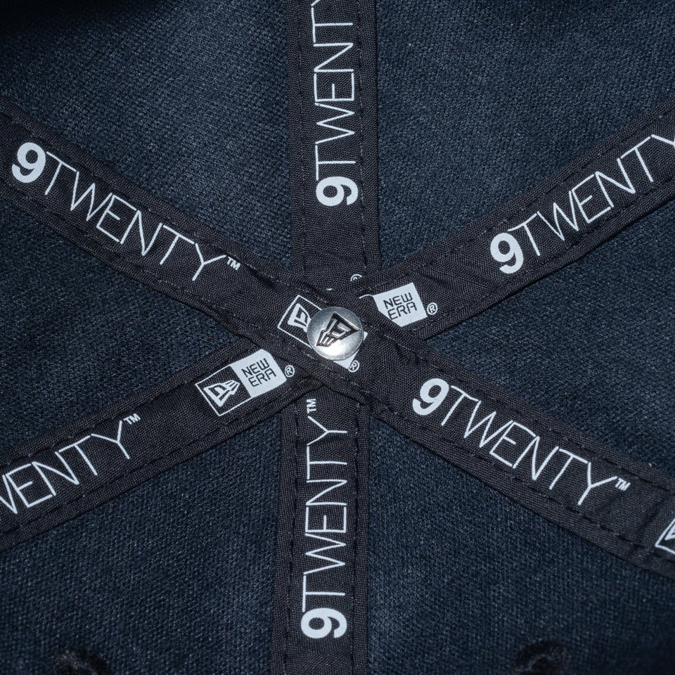 【ゴルフ】 WOMEN'S 9TWENTY ロングバイザー 紺野ゆり ブラックレザー - 13763029-OSFM | NEW ERA ニューエラ公式オンラインストア