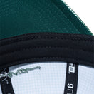 【ゴルフ】WOMEN'S 9TWENTY ロングバイザー Houndstooth ハウンズトゥース スクリプトロゴ グリーン - 13517822-OSFM | NEW ERA ニューエラ公式オンラインストア