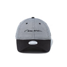 【ゴルフ】WOMEN'S 9TWENTY ロングバイザー Houndstooth ハウンズトゥース スクリプトロゴ ブラックハウンズトゥース ブラックバイザー - 13517823-OSFM | NEW ERA ニューエラ公式オンラインストア