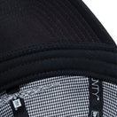 【ゴルフ】WOMEN'S 9TWENTY ロングバイザー Houndstooth ハウンズトゥース スクリプトロゴ ブラックハウンズトゥース ブラックバイザー - 13517823-OSFM | NEW ERA ニューエラ公式オンラインストア