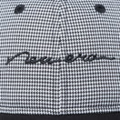 【ゴルフ】WOMEN'S 9TWENTY ロングバイザー Houndstooth ハウンズトゥース スクリプトロゴ ブラックハウンズトゥース ブラックバイザー - 13517823-OSFM | NEW ERA ニューエラ公式オンラインストア