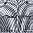 【ゴルフ】WOMEN'S 9TWENTY ロングバイザー Houndstooth ハウンズトゥース スクリプトロゴ ブラック - 13517824-OSFM | NEW ERA ニューエラ公式オンラインストア