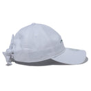 【ゴルフ】WOMEN'S 9TWENTY ロングバイザー Ribbon リボン スクリプトロゴ ホワイト - 13517818-OSFM | NEW ERA ニューエラ公式オンラインストア
