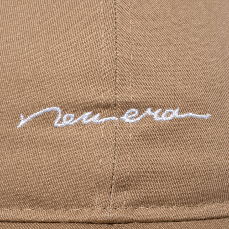 【ゴルフ】WOMEN'S 9TWENTY ロングバイザー Ribbon リボン スクリプトロゴ カーキ - 13517819-OSFM | NEW ERA ニューエラ公式オンラインストア