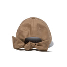 【ゴルフ】WOMEN'S 9TWENTY ロングバイザー Ribbon リボン スクリプトロゴ カーキ - 13517819-OSFM | NEW ERA ニューエラ公式オンラインストア