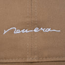 【ゴルフ】Women's 9TWENTY ロングバイザー Ribbon Handwritten Logo カーキ - 14109130-OSFM | NEW ERA ニューエラ公式オンラインストア