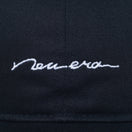 【ゴルフ】Women's 9TWENTY ロングバイザー Ribbon Handwritten Logo ブラック - 14109131-OSFM | NEW ERA ニューエラ公式オンラインストア