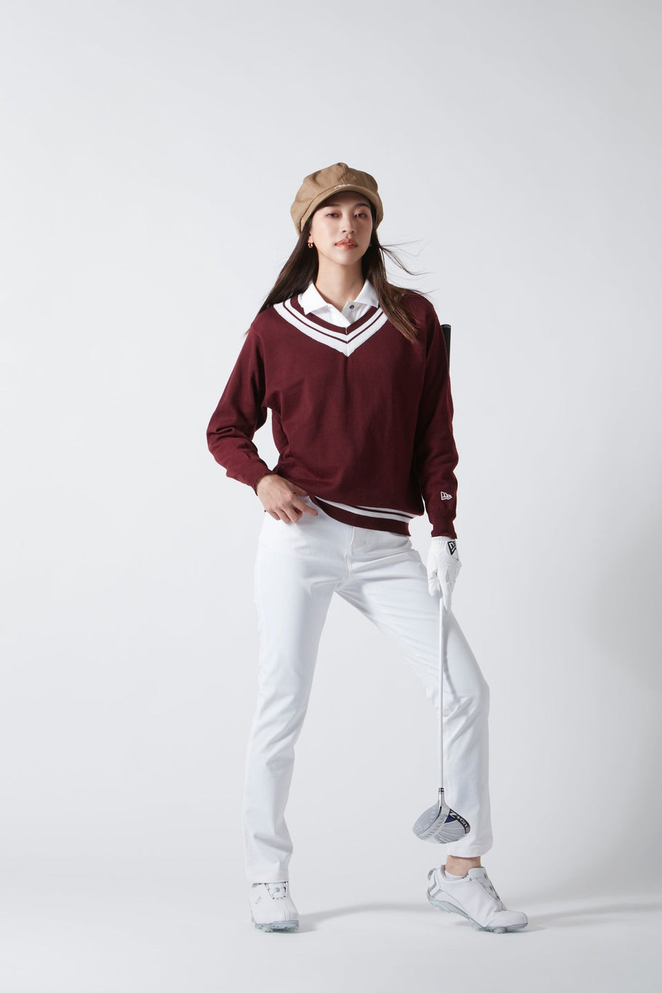 【ゴルフ】 WOMEN'S キャスケット Casquette カーキ - 13762917-S | NEW ERA ニューエラ公式オンラインストア