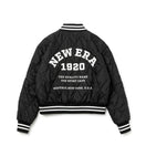 【ゴルフ】 WOMEN'S ライト インサレーティッド バーシティージャケット Classic Logo クラシックロゴ ブラック - 13762676-S | NEW ERA ニューエラ公式オンラインストア