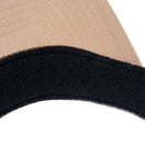 【ゴルフ】 Women's サンバイザー CORDURA (made with COOLMAX fabric) コーデュラ ハンドリトゥンロゴ カーキ - 13058982-OSFM | NEW ERA ニューエラ公式オンラインストア