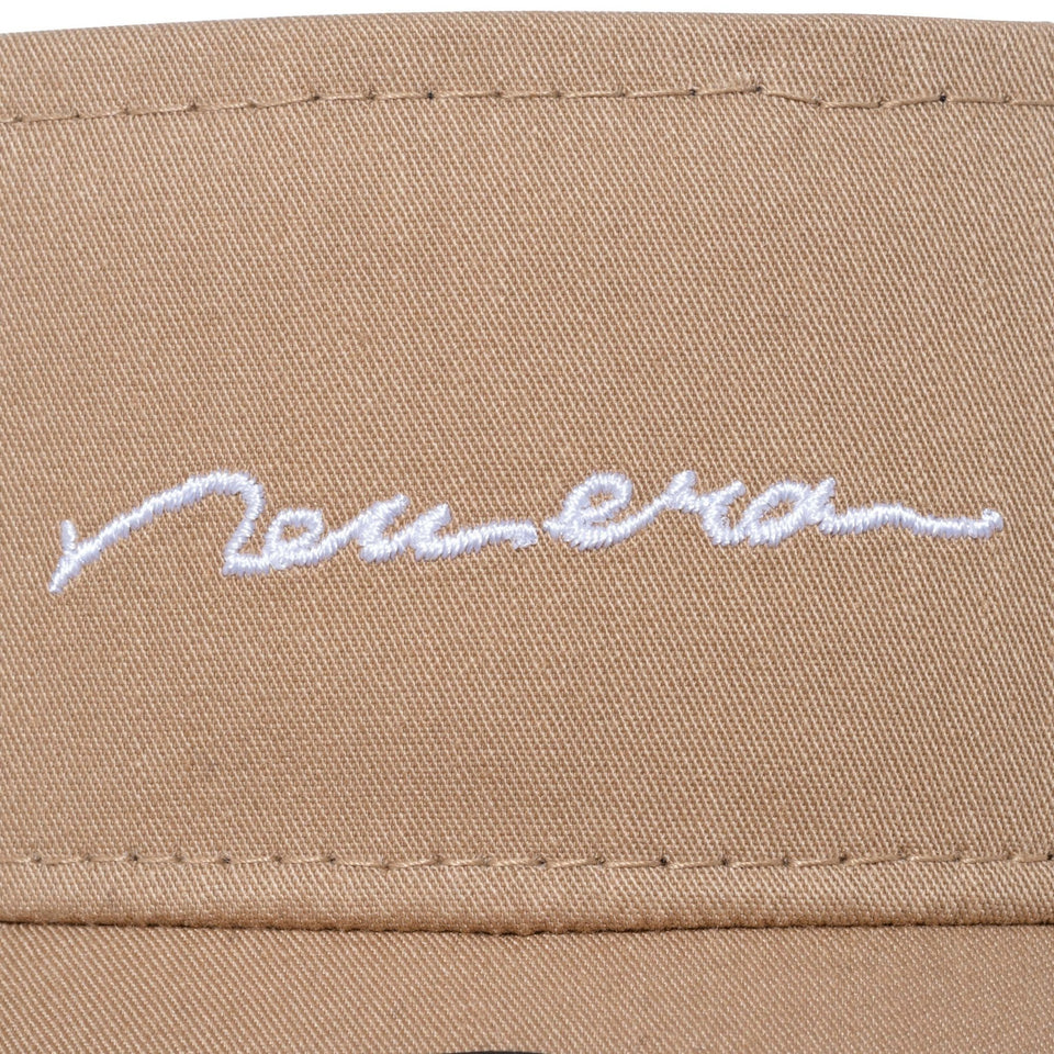 【ゴルフ】 Women's サンバイザー CORDURA (made with COOLMAX fabric) コーデュラ ハンドリトゥンロゴ カーキ - 13058982-OSFM | NEW ERA ニューエラ公式オンラインストア